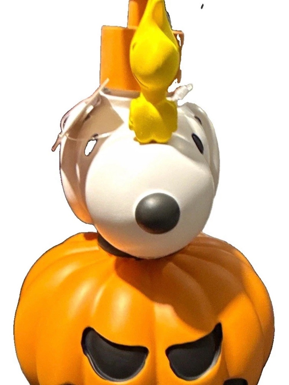 NWT Peanuts Snoopy & Woodstock Pumpkin Halloween Soap Dispenser